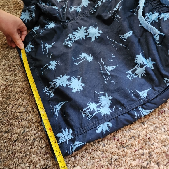 Kanu Surf Men's Harbor Swim Trunks XL Navy Polyester Lightweight Quick Dry Beach - Picture 12 of 12